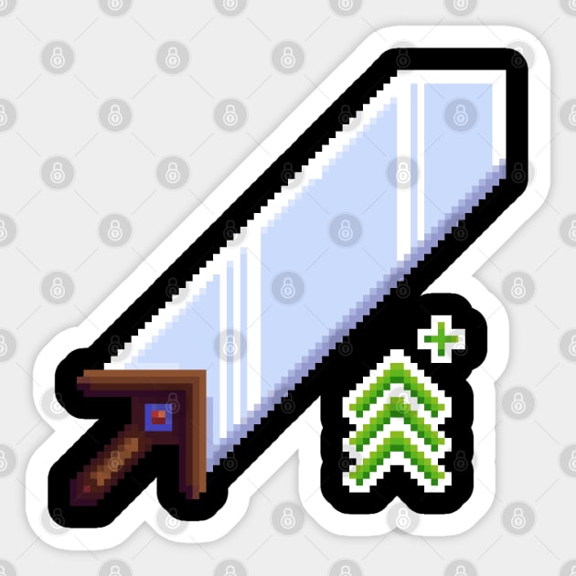 Pixel Art - Board Sword Collection Sticker by SnowPixelArtStore